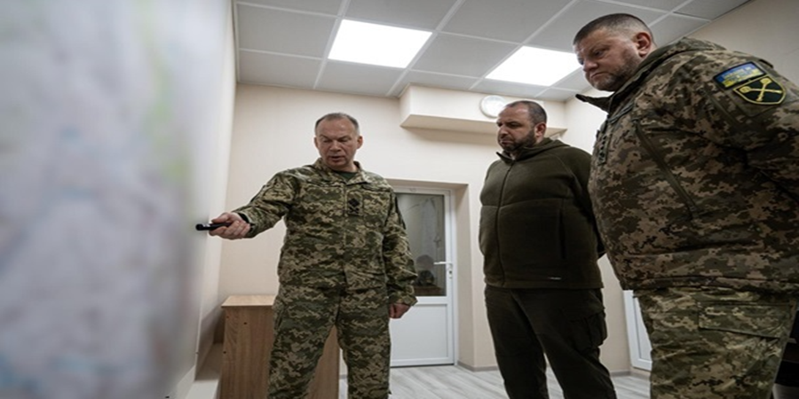 Foto: Ministério da Defesa da Ucrânia Comando das Forças Armadas poderá preparar novo plano ofensivo para 2024